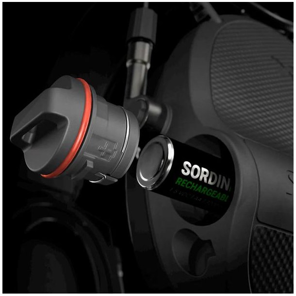 Sordin Supreme X2 Green H�rev�rn m/Gelpuder