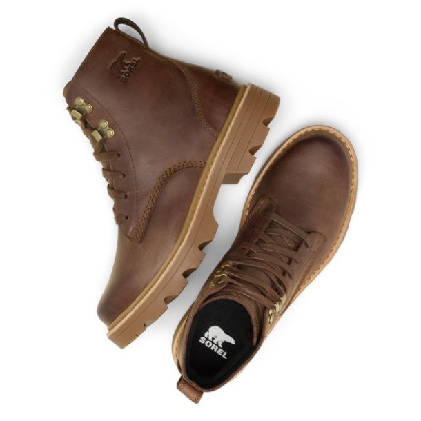 Sorel Revel RD Boot Lace WP W Stvle Tobacco, Gum 10