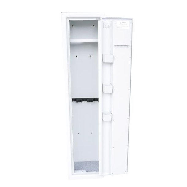 Soteria BudgetSafe Tall 5 Vbenskab ngle Hvid Til 5 Vben 110 Kg