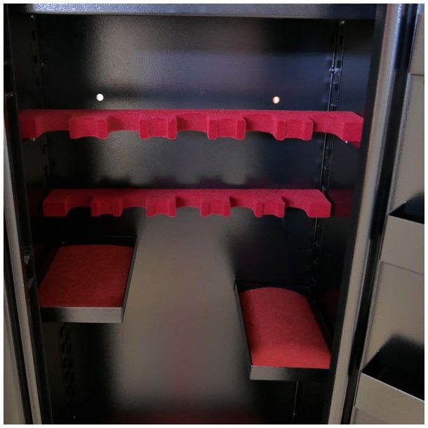 Soteria Safe 18 All Black Lim Edition Kodels 18 Vben 158 Kg Vbenskab