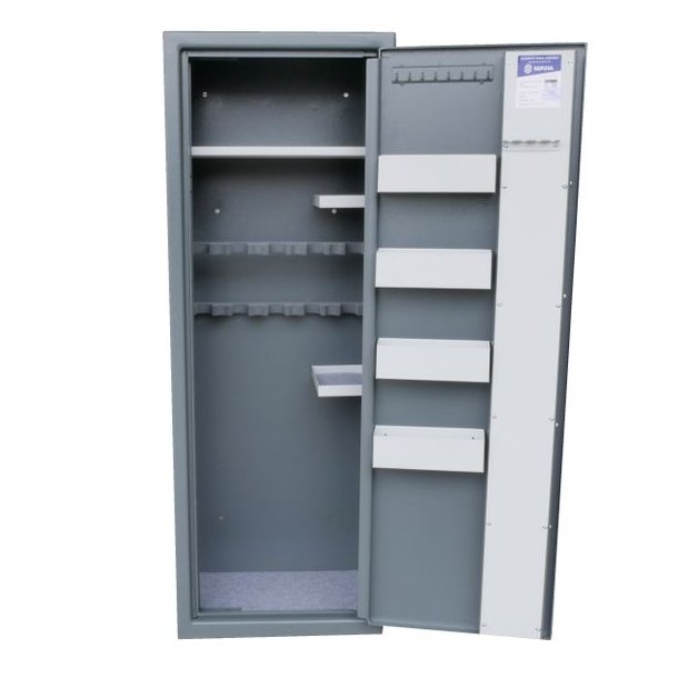 Soteria Safe Eightteen Vbenskab E-lock Dark Grey til 18 Vben 158 Kg