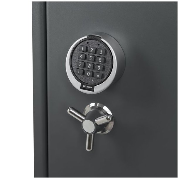 Soteria Seven-Tall Vbenskab E-lock Dark Grey til 7 Vben 110 Kg