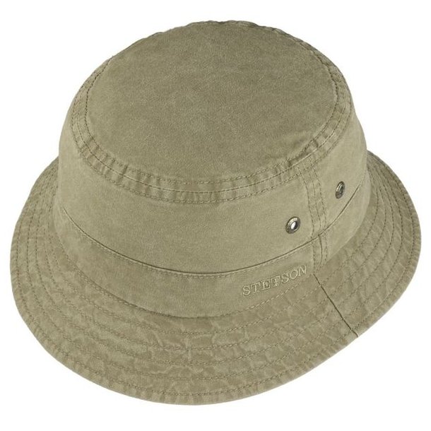 Stetson Bucket Delave Hat Stone Green