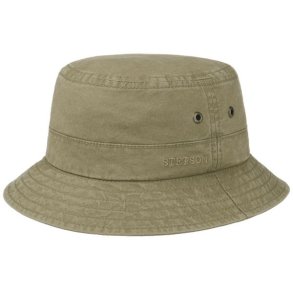 Stetson Bucket Delave Hat Stone Green