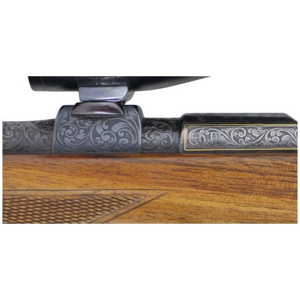 Steyr-Daimer Lux 338WM Brugt Jagtriffel mEd Swarovski Z4I Sigtekikkert
