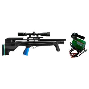 Stoeger XM1 Bullpup 4,5mm Luftgevær Med Sigtekikkert & Huntcom Kompressor