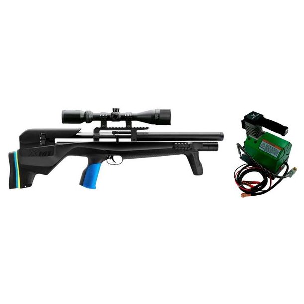 Stoeger XM1 Bullpup 4,5mm Luftgevr Med Sigtekikkert & Huntcom Kompressor
