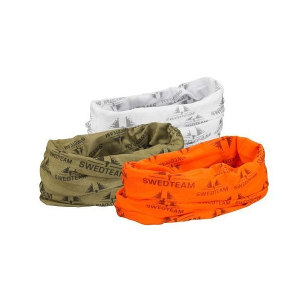 Swedteam Neck Gaiter 3 stk Orange, Grn, Hvid