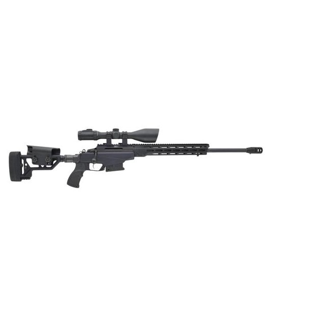 Tikka T3X Tac 308win Brugt Jagtriffel  Med Nikko Sterling Eurohunter 3-12x56 Sigtekikkert