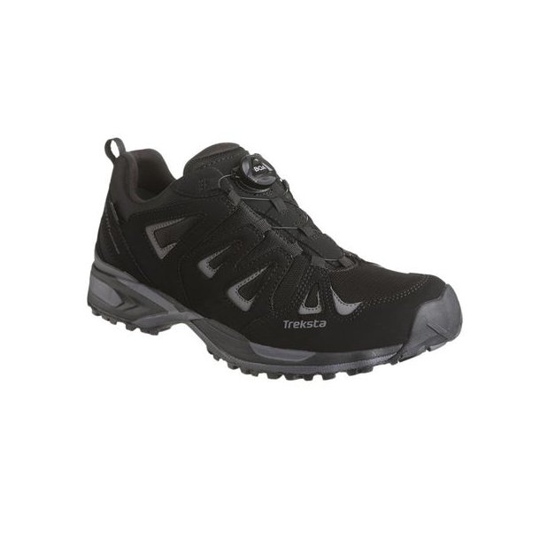 Treksta Nevado Low Boa HTX Sko Black / Grey