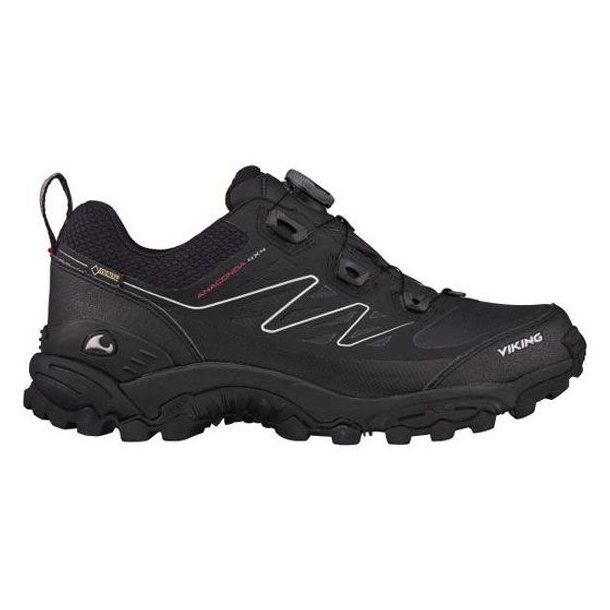 Viking Anaconda 4X4 Boa GTX Sko Black/Orange