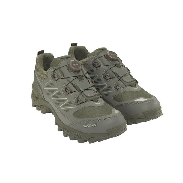 Viking Anaconda 4x4 Low WP Boa Sko Olive