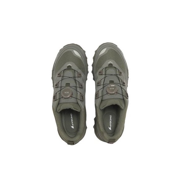 Viking Anaconda 4x4 Low WP Boa Sko Olive