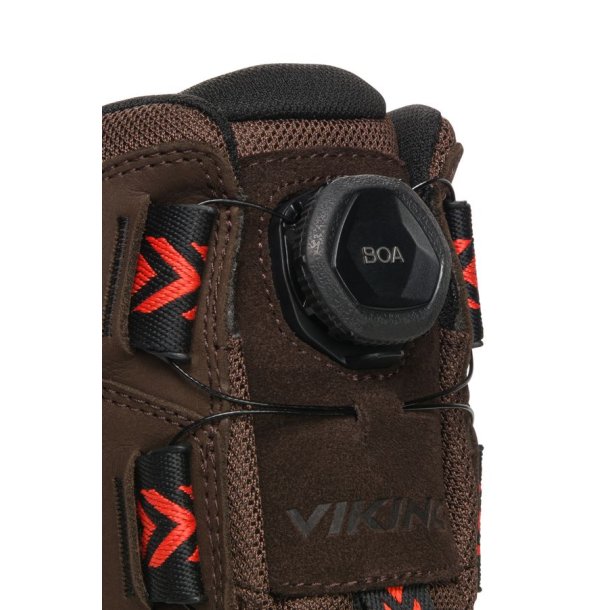 Viking Villrein High GTX BOA Stvle Dark Brown/Red
