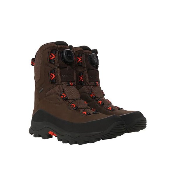 Viking Villrein High GTX BOA Stvle Dark Brown/Red
