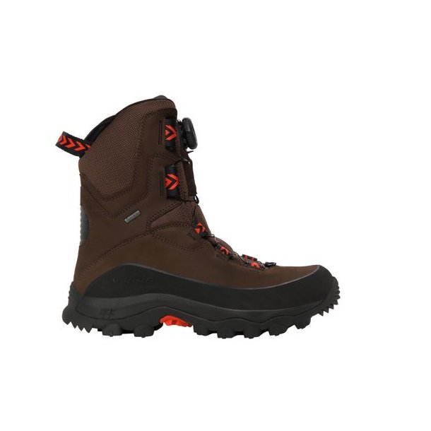 Viking Villrein High GTX BOA Stvle Dark Brown/Red
