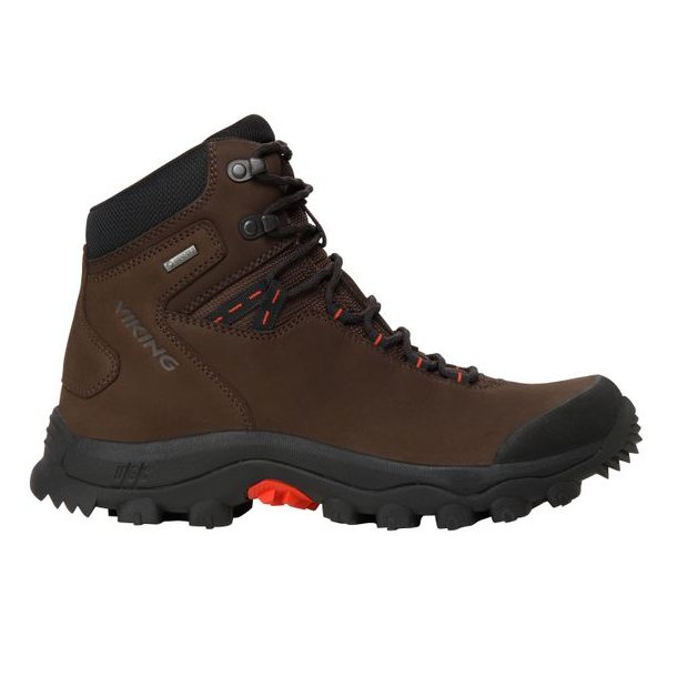 Viking Villrein Mid GTX M Stvle Dark Brown/Red