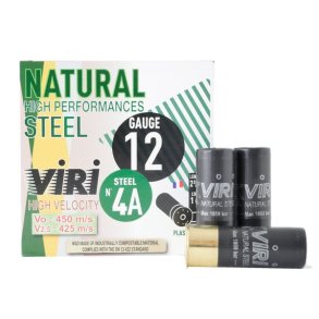 Viri Natural Steel Bio 12/70  Str 4 28gram 25 stk Haglpatron