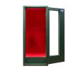Vitrum Safe Lux 1 Glasside Grn/Rd E-lock 13 Vben 320 Kg Vbenskab