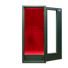 Vitrum Safe Lux 1 Glasside Grøn/Rød E-lock 13 Våben 320 Kg Våbenskab