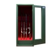 Vitrum Safe Lux 1 Glasside Grn/Rd E-lock 13 Vben 320 Kg Vbenskab