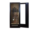 Vitrum Safe Lux 1 Glasside Sort/Grn E-lock 13 Vben 320 Kg Vbenskab