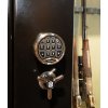 Vitrum Safe Lux 1 Glasside Sort/Grn E-lock 13 Vben 320 Kg Vbenskab