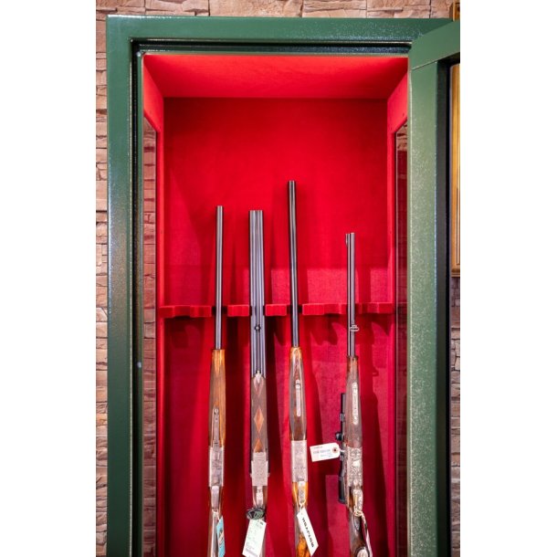 Vitrum Safe Lux 3 Glassider Grn/Rd E-lock 13 Vben 320 Kg Vbenskab