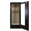 Vitrum Safe Lux 3 Glassider Sort/Grn E-lock 13 Vben 320 Kg Vbenskab