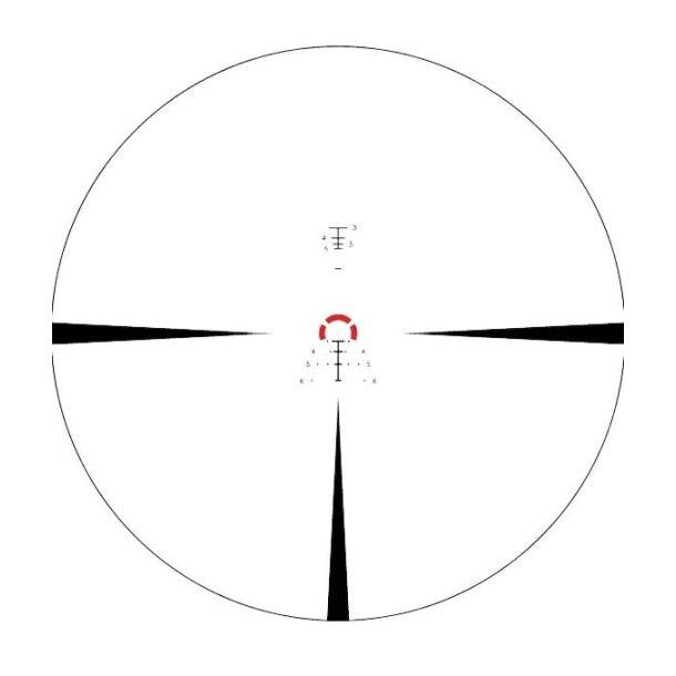 Vortex Strike Eagle 1-10x24 EBR-8 MRAD 30mm Sigtekikkert
