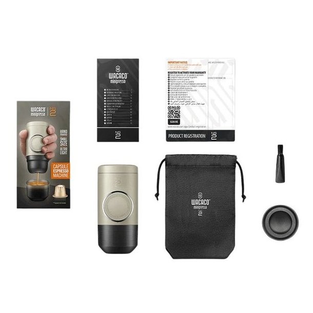 Wacaco Minipresso NS2 Espresso Coffee Cream