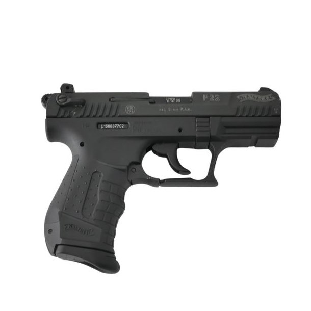 Walther P22 9mm Blank Brugt Signalpistol
