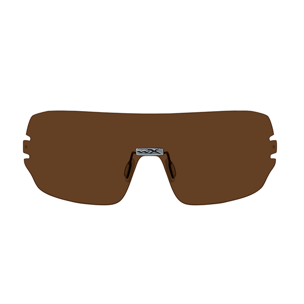 Wiley X Detection Brille Med 5 Glas Clear,Yellow,Orange,Purple, Copper