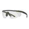 Wiley X Saber Adv Brille m/3 Glas (308G) Clear / Grey / Light Rust, Grn Stel