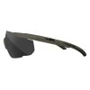 Wiley X Saber Adv Brille m/3 Glas (308G) Clear / Grey / Light Rust, Grn Stel