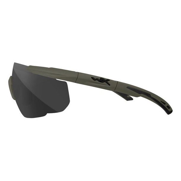 Wiley X Saber Adv Brille m/3 Glas (308G) Clear / Grey / Light Rust, Grn Stel