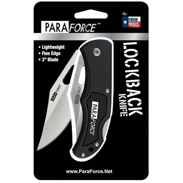 AccuSharp ParaForce Lockback Knife Ass. farve
