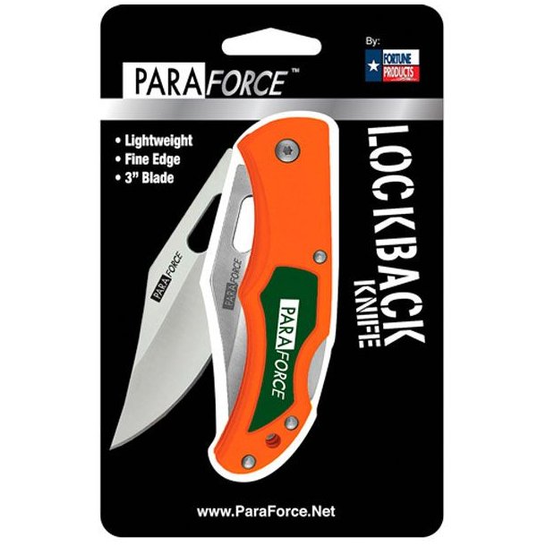 AccuSharp ParaForce Lockback Knife Ass. farve