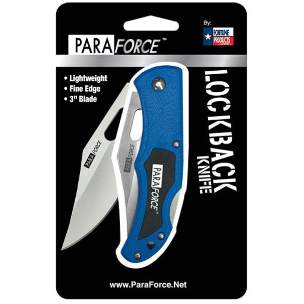 AccuSharp ParaForce Lockback Knife Ass. farve
