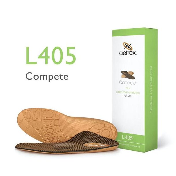 Aetrex Insole 405 Sport Mid brown