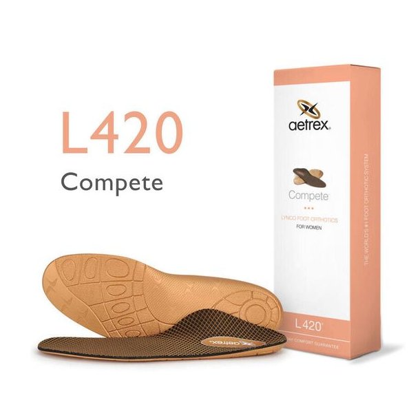 Aetrex Insole 420 Woman Sport Mid brown