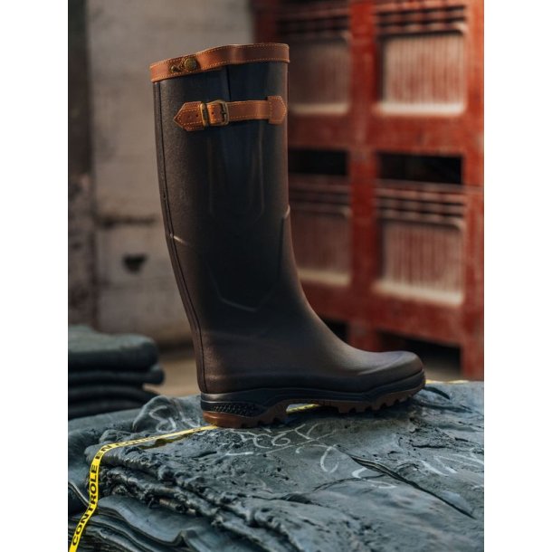 Aigle Parcours 2 Signature Gummist�vle Brun