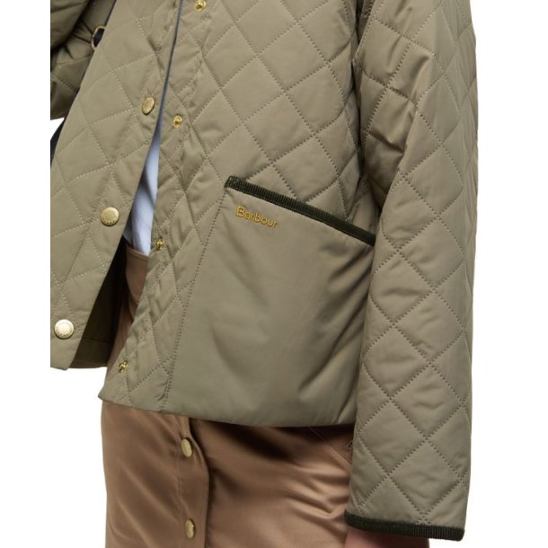 Barbour Anise Quilt Dusky Green