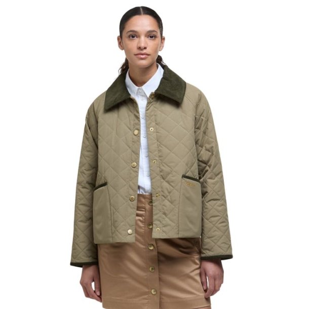Barbour Anise Quilt Dusky Green