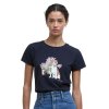 Barbour Bowland T-Shirt Navy