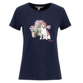 Barbour Bowland T-Shirt Navy