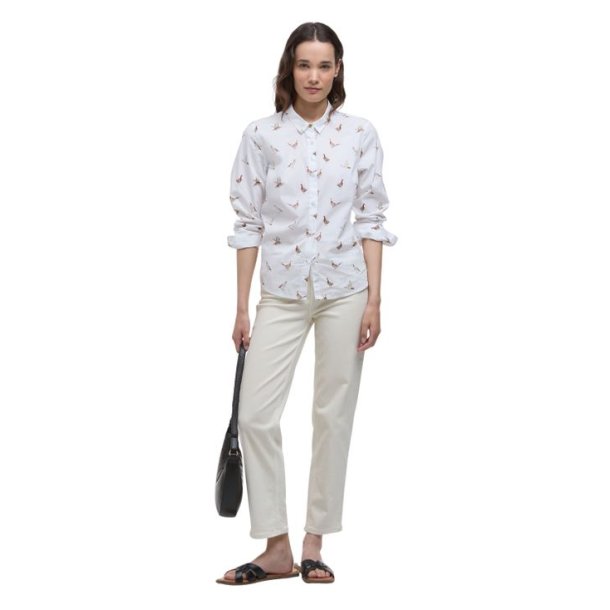 Barbour Brambles Shirt L/S Fasan Print