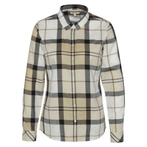Barbour Bredon Check Shirt L/S Safari Dress Tartan