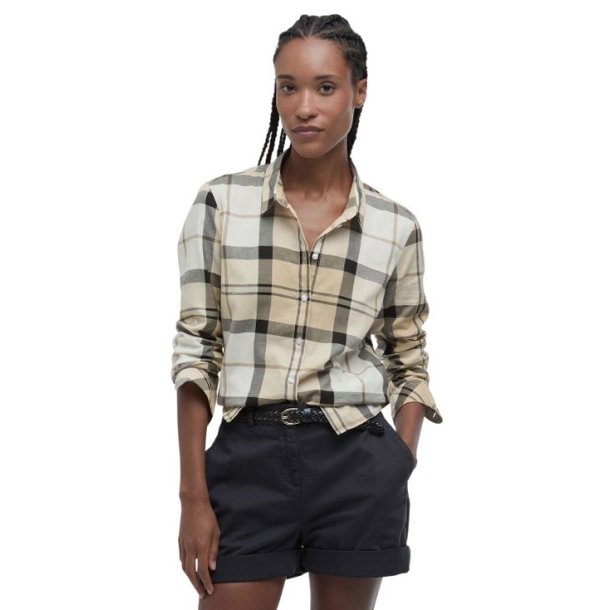 Barbour Bredon Check Shirt L/S Safari Dress Tartan