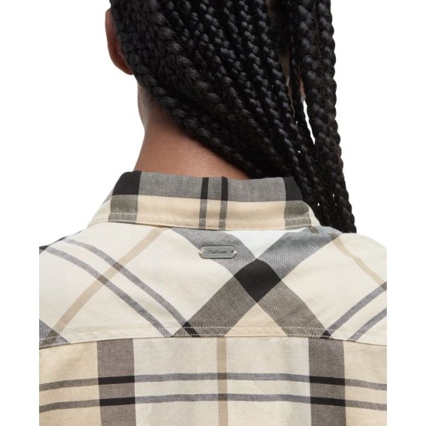 Barbour Bredon Check Shirt L/S Safari Dress Tartan